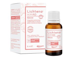 Lichtena Dermad integratore per la pelle a tendenza atopica gocce orali 8ml