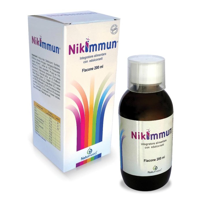 Nikimmun sciroppo 200 ml - integratore per sostegno del sistema immunitario Nikimmun sciroppo 200 ml - integratore per sostegno del sistema immunitario