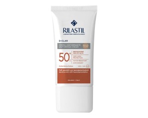 Rilastil D Clar Crema Uniformante Solare Colorata SPF 50+ Viso Medium Color 40ml