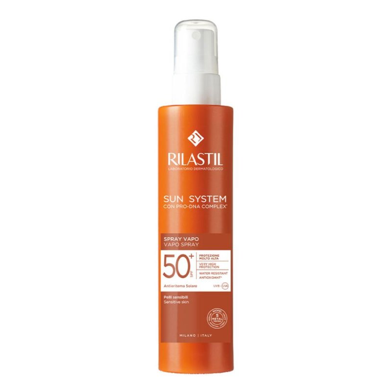 Rilastil Sun System Transparent Spray SPF50+ protezione solare corpo 200 ml