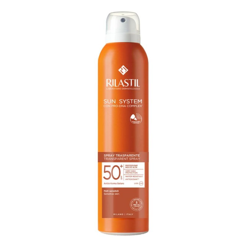 Rilastil Sun System Trasparent Spray SPF50+ 200 ml Rilastil Sun System Trasparent Spray SPF50+ 200 ml