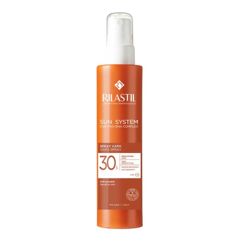 Rilastil Sun System - Spray Vapo SPF30 Emulsione Corpo Leggera 200 ml Rilastil Sun System - Spray Vapo SPF30 Emulsione Corpo Leggera 200 ml