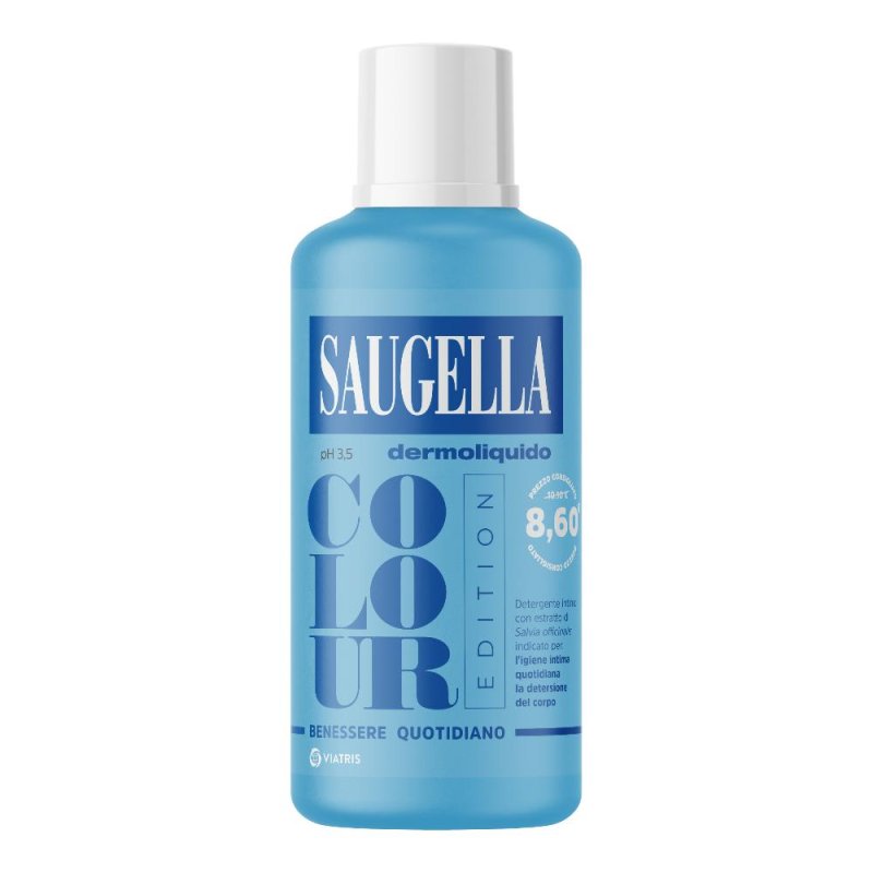 Saugella Dermoliquido Colour Edition Detergente Intimo 500 Ml Saugella Dermoliquido Colour Edition Detergente Intimo 500 Ml