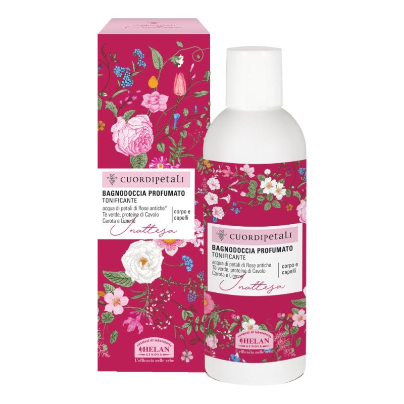 Helan Cuor di Petali - Inattesa Bagnodoccia Profumato Tonificante 200 ml Helan Cuor di Petali - Inattesa Bagnodoccia Profumato Tonificante 200 ml