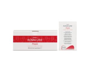 Rosacure Mask Leave On Maschera Viso Lenitiva 25 Bustine Monodose per Pelle Sensibile con Rosacea e Couperose