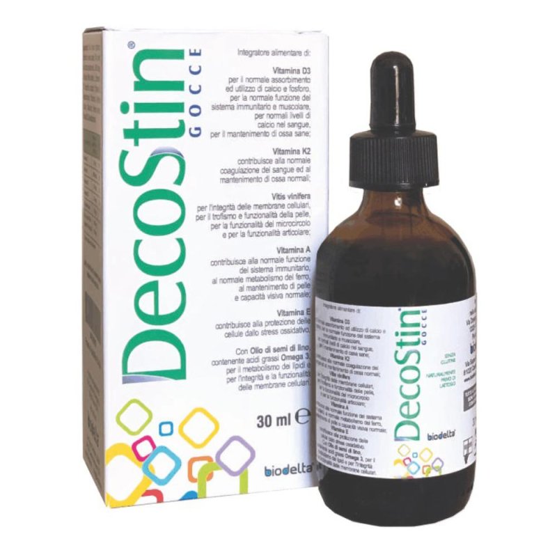 Decostin Gocce 50 Millilitri Biodelta Integratore in Gocce per Uso Orale