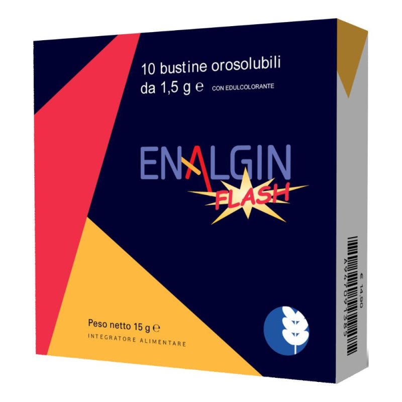 Enalgin Flash 10 Bustine Orosolubili Uso Orale Biogroup