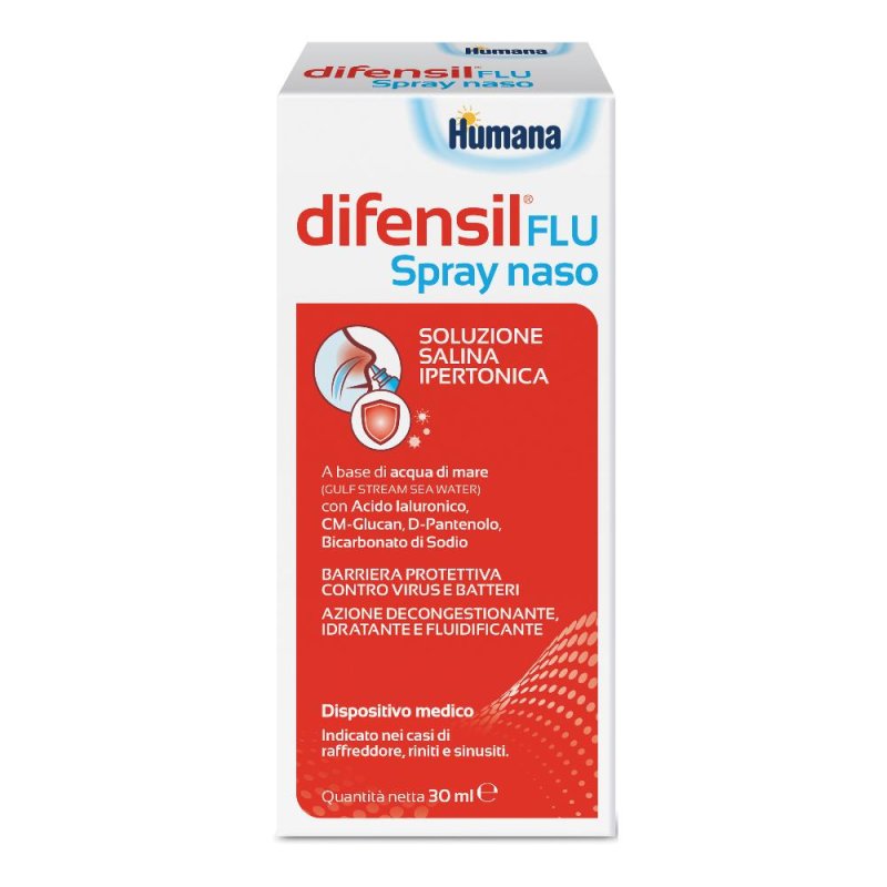 Difensil Flu Spray Naso 30ml Difensil Flu Spray Naso 30ml