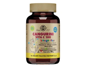  Cangurini Vita C 100 Solgar 90 Tavolette Masticabili