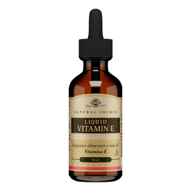 Solgar Liquid Vitamin E Integratore contro la pelle secca 58 ml Solgar Liquid Vitamin E Integratore contro la pelle secca 58 ml