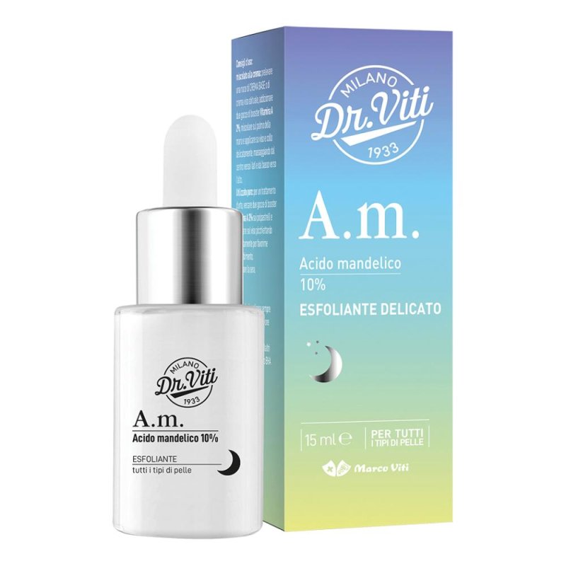 Marco Viti Acido Mandelico 10% Booster - Esfoliazione Delicata per una Pelle Luminosa 15 ml Marco Viti Acido Mandelico 10% Booster - Esfoliazione Delicata per una Pelle Luminosa 15 ml