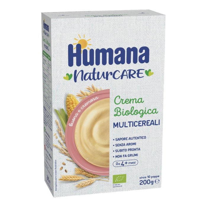 Crema Bio Multicereali 200 g - crema di cereali biologica per lo svezzamento