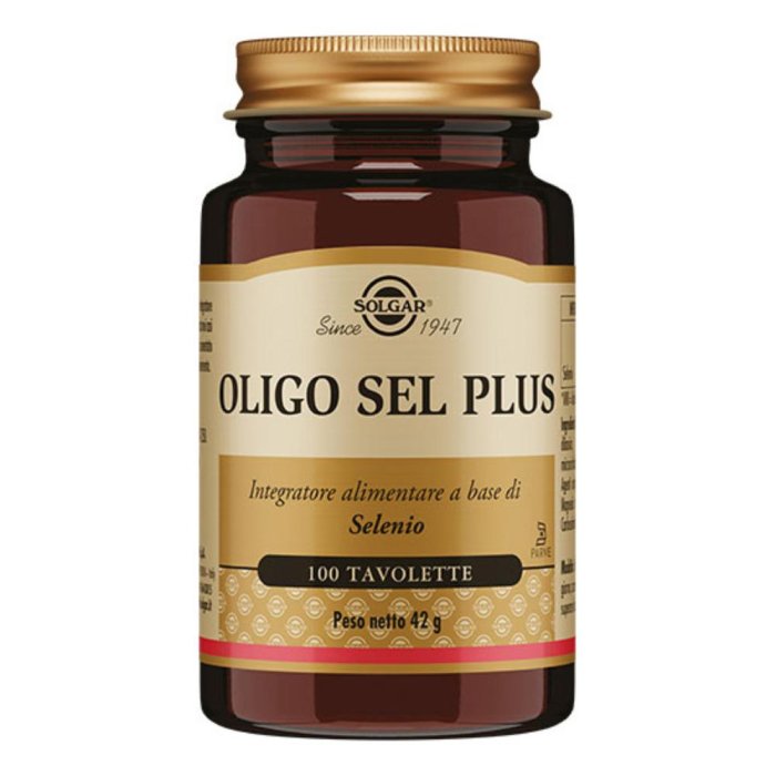 Solgar Oligo Sel Plus Selenio 100 Tavolette Solgar Oligo Sel Plus Selenio 100 Tavolette