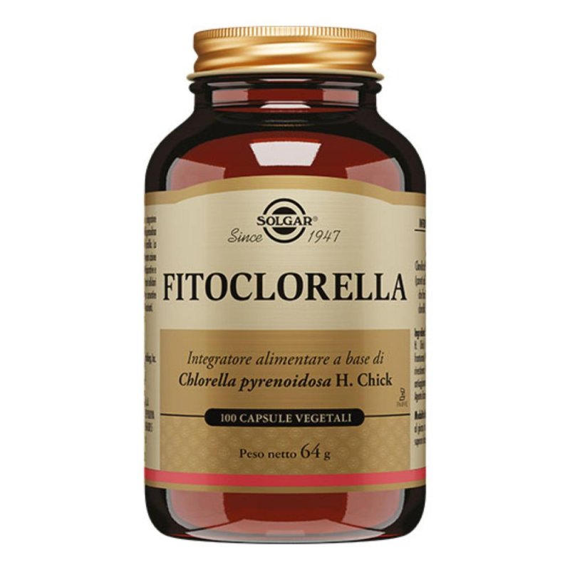 Solgar Fitoclorella 100 Capsule Solgar Fitoclorella 100 Capsule