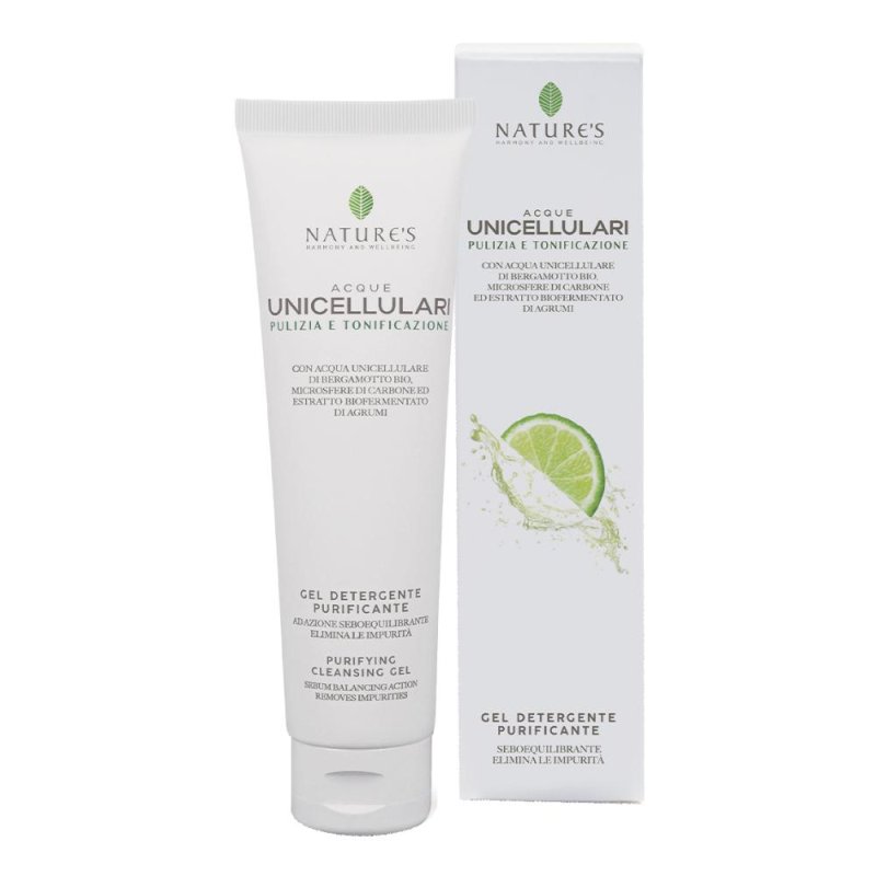 Acque Unicellulari gel detergente purificante - detergente viso purificante Acque Unicellulari gel detergente purificante - detergente viso purificante