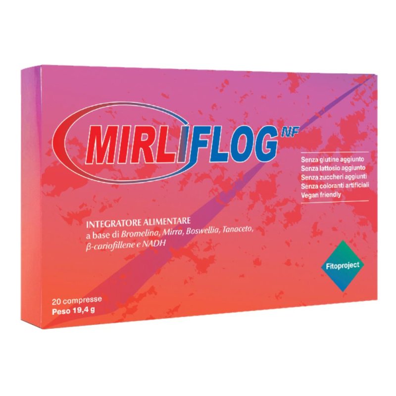 MiriflogNF - Integratore per il Ciclo Mestruale e Funzionalit&agrave; Articolare 20 compresse