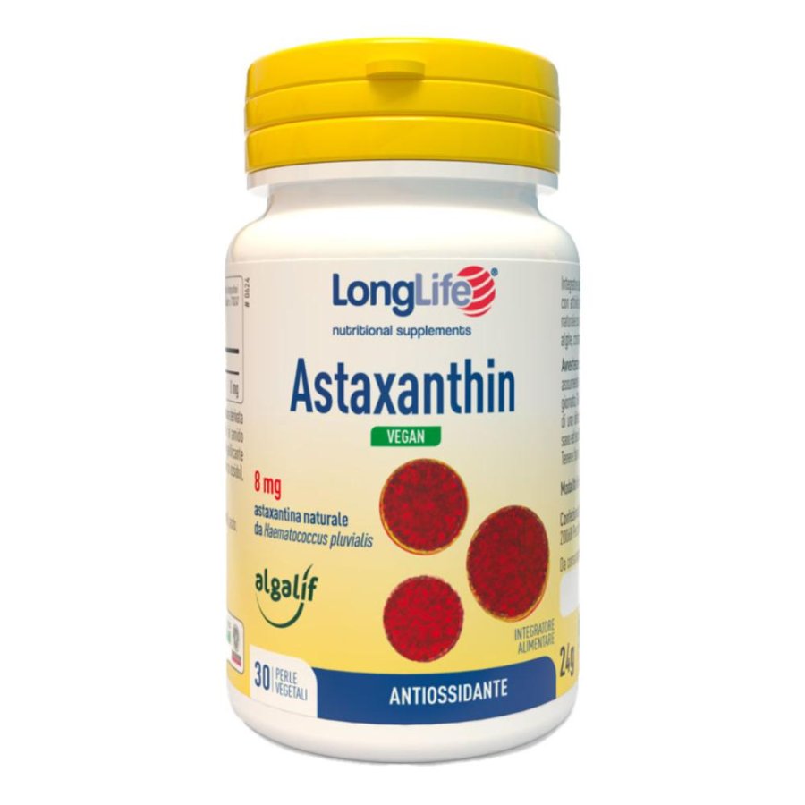 LONGLIFE ASTAXANTHIN 30Cpr LONGLIFE ASTAXANTHIN 30Cpr