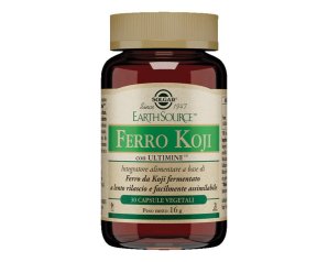 Solgar Ferro Koji Integratore Energia Difese e Sangue, 30 Capsule Vegetali