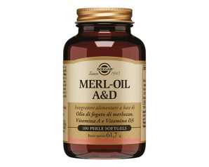  Solgar Merl Oil A&D 100 Perle Softgel