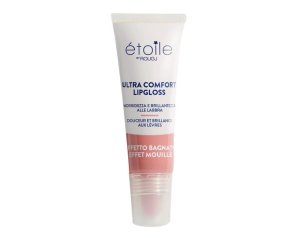 Rougj Etoile - Lipgloss Ultra Comfort Effetto Bagnato Colore N. 2 Pesca 10 ml