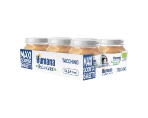 Humana omogeneizzato tacchino bio 2x80 g - omogeneizzato di carne di tacchino biologico