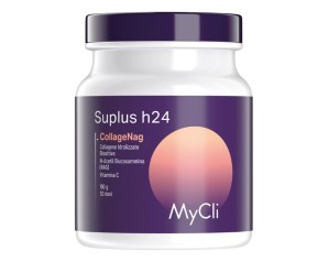 MyCli Suplus H24 Collagenag - integratore di collagene e vitamina C per elasticita della pelle