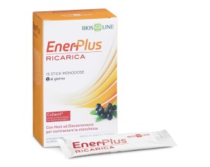 Bios Line EnerPlus - Ricarica Integratore Energetico 15 Bustine