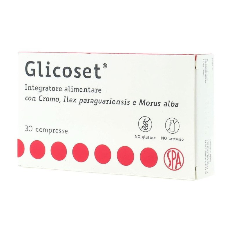 Glicoset 30 Compresse Integratore per la Glicemia Regolare Glicoset 30 Compresse Integratore per la Glicemia Regolare