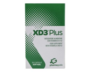 XD3 Plus integratore alimentare 30 capsule softgel - Vitamina D3 e K2