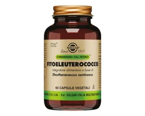  Solgar Fitoeleuterococco Adattogeno 60 Capsule
