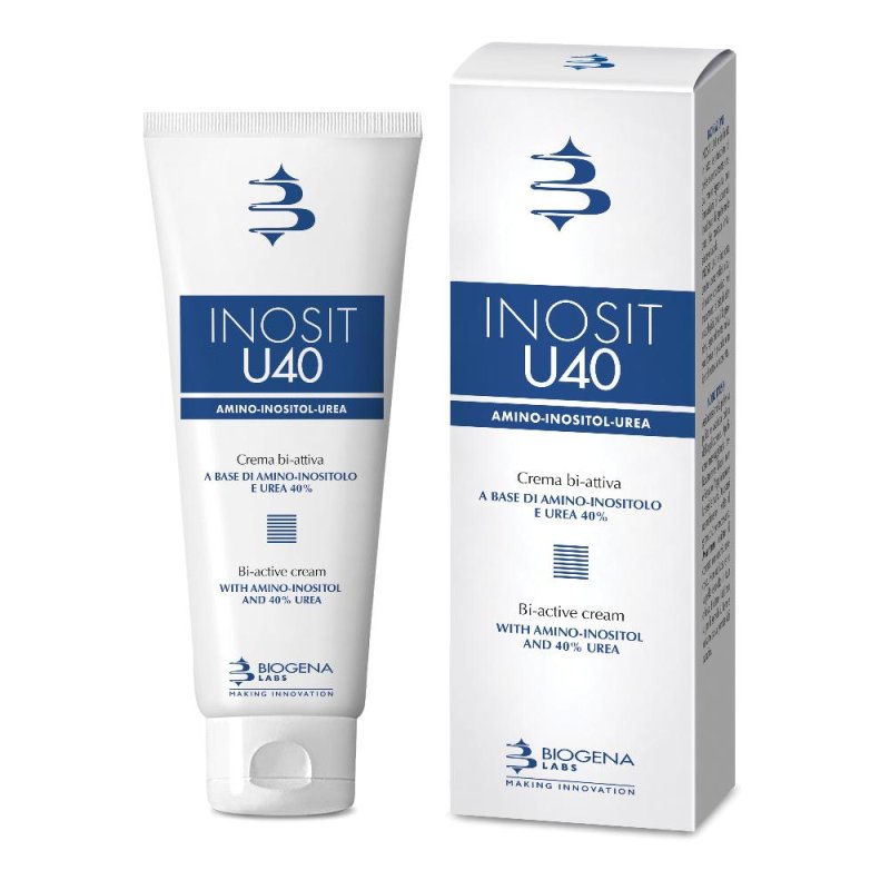 Biogena Inosit U40 crema piedi con urea al quaranta per cento 75 millilitri trattamento intensivo ispessimenti cutanei calli e duroni