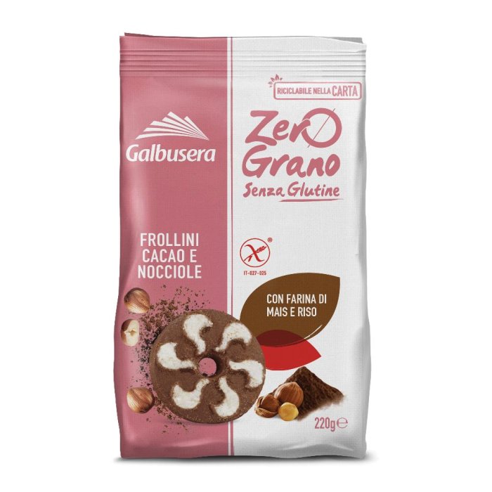 ZEROGRANO FROLLINI CACAO-NOCC ZEROGRANO FROLLINI CACAO-NOCC