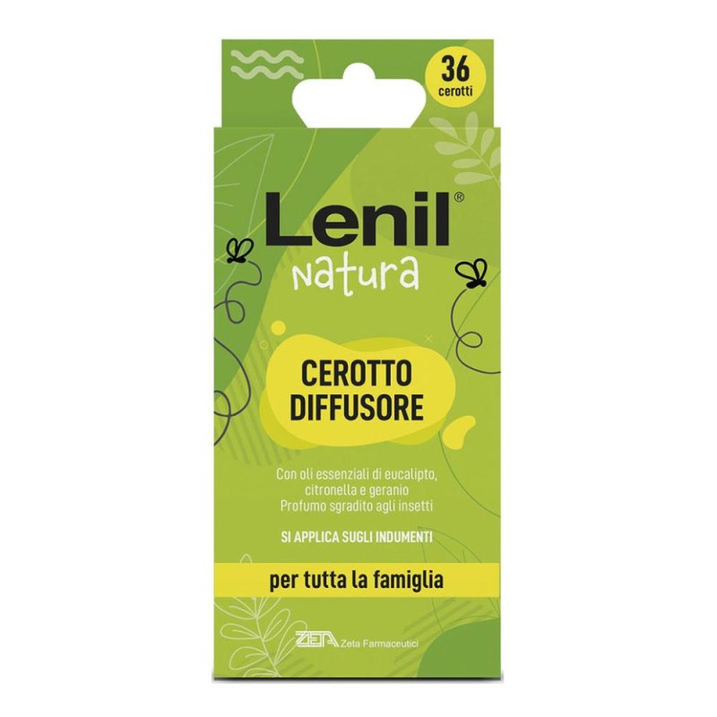 Lenil Insetti - Cerotto Diffusore protettivo 36 cerotti