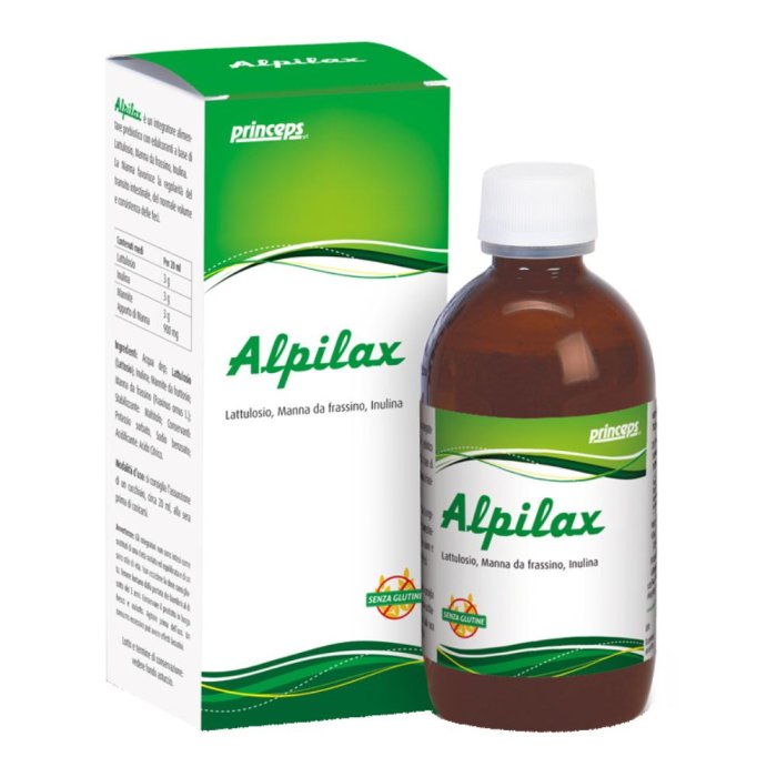 Alpilax sciroppo 200 ml - integratore per regolarit&agrave; intestinale