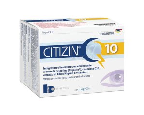 Citizin Q10: Integratore per la Salute Nervosa e Visiva 20 fiale 10 ml