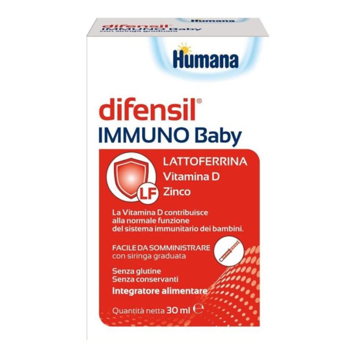Difensil Immuno Baby integratore per le difese immunitarie gocce orali 30ml