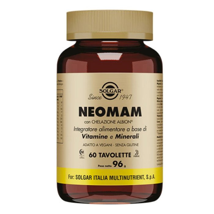 Solgar Neomam 60 Tavolette Solgar Neomam 60 Tavolette