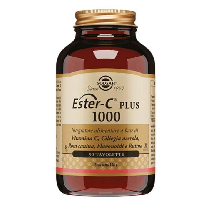 Solgar Ester C Plus 1000 90 tavolette Solgar Ester C Plus 1000 90 tavolette