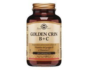  Solgar Golden Crin B+c Vitamine Capelli 100 Tavolette