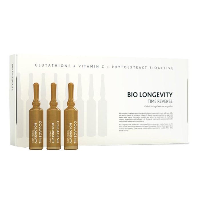 Collagenil Bio Longevity Time Reverse trattamento viso 8 fiale da 2;5 ml