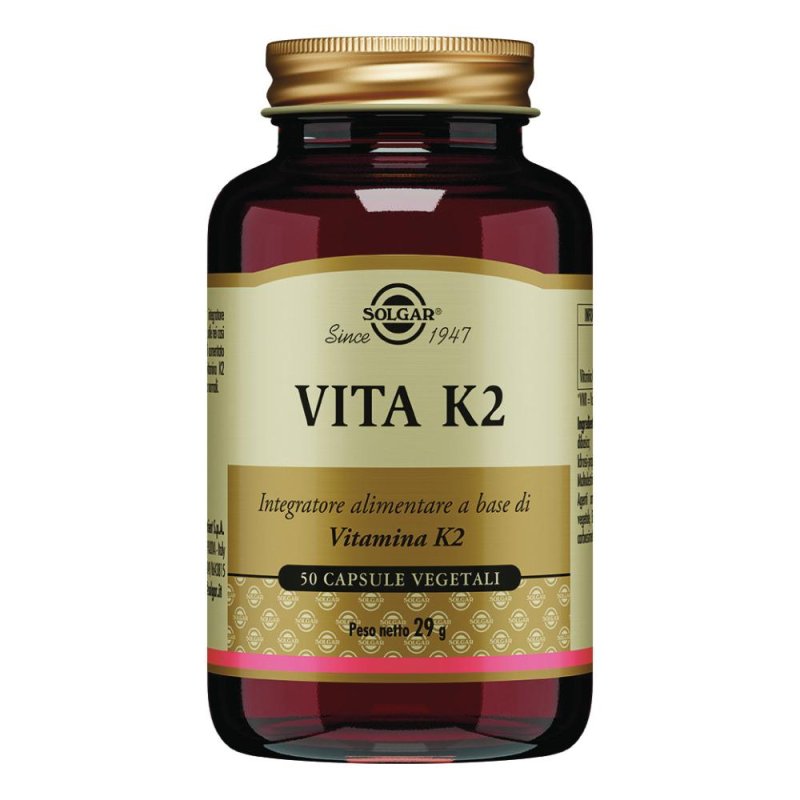 Solgar Vita K2 50 Capsule: Integratore per la Salute Ossea Solgar Vita K2 50 Capsule: Integratore per la Salute Ossea