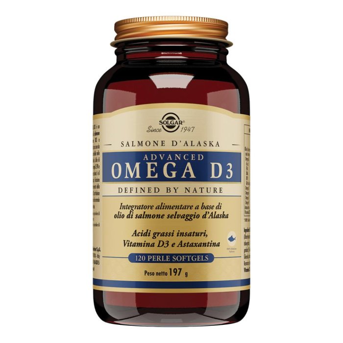 ADVANCED Omega D3 120 Prl SOLG