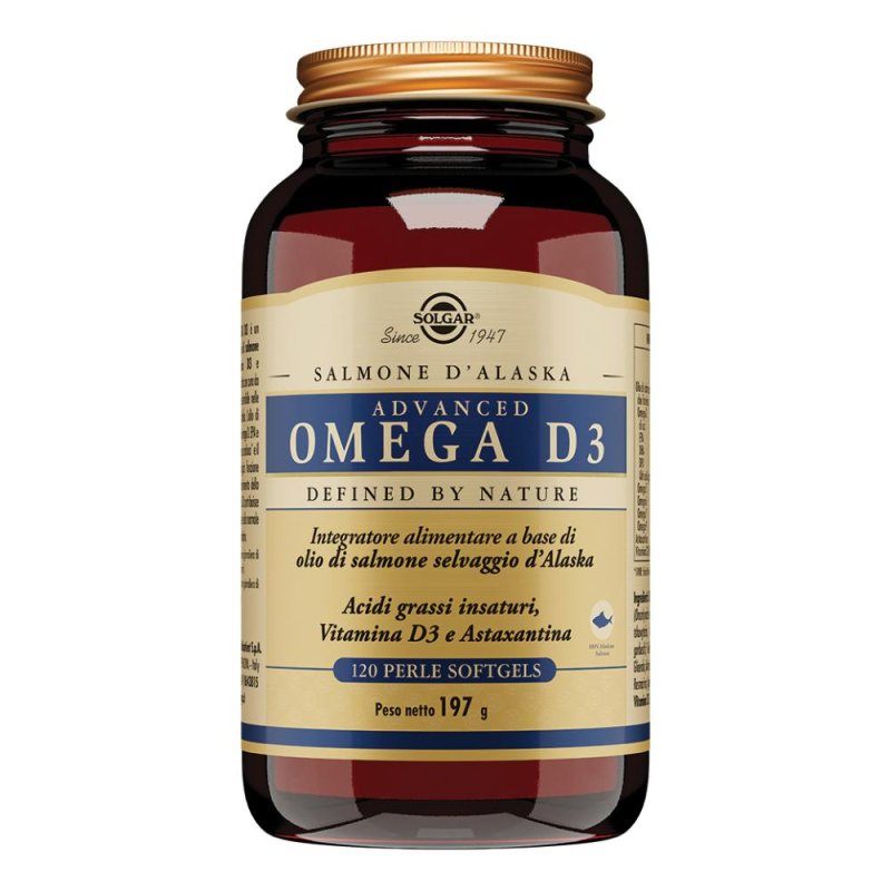 ADVANCED Omega D3 120 Prl SOLG