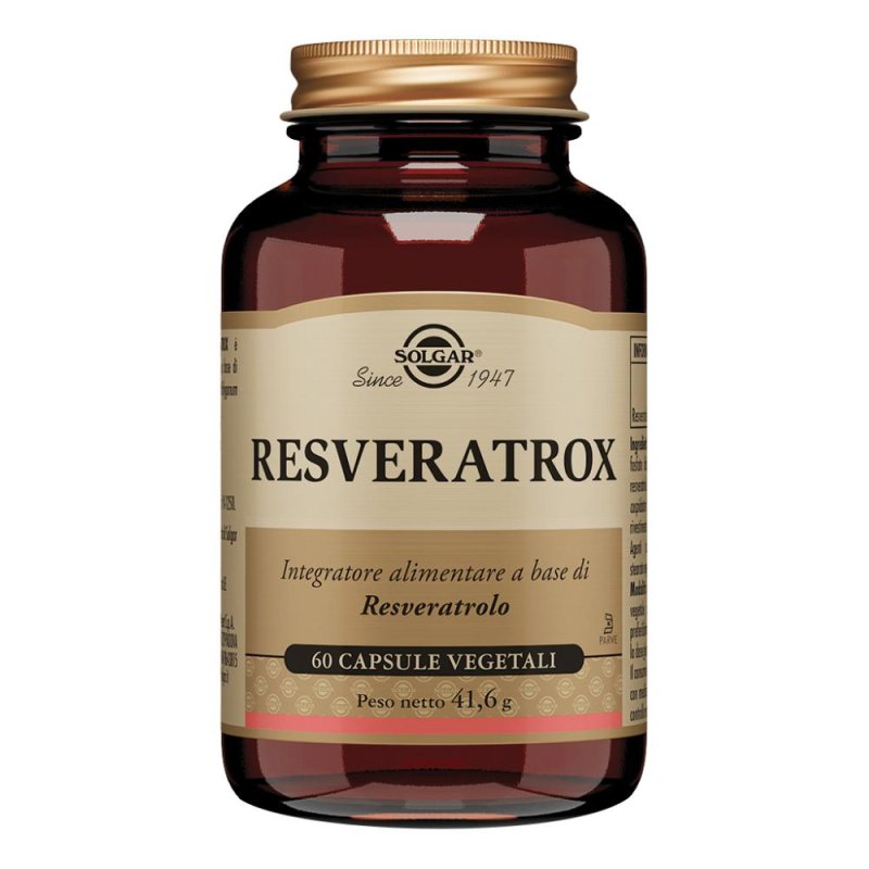 Resveratrox 60 Capsule Vegetali - Integratore con Resveratrolo e Antiossidanti Naturali Resveratrox 60 Capsule Vegetali - Integratore con Resveratrolo e Antiossidanti Naturali