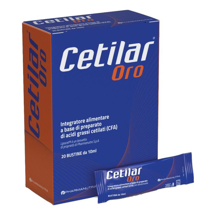 Cetilar Oro Integratore per Articolazioni e Muscoli 20 Stick da 10 ml Cetilar Oro Integratore per Articolazioni e Muscoli 20 Stick da 10 ml