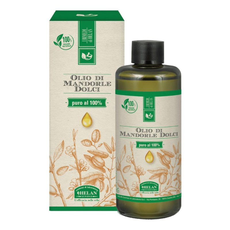 I Rimedi olio di mandorle dolci - olio corpo emolliente per pelle secca I Rimedi olio di mandorle dolci - olio corpo emolliente per pelle secca