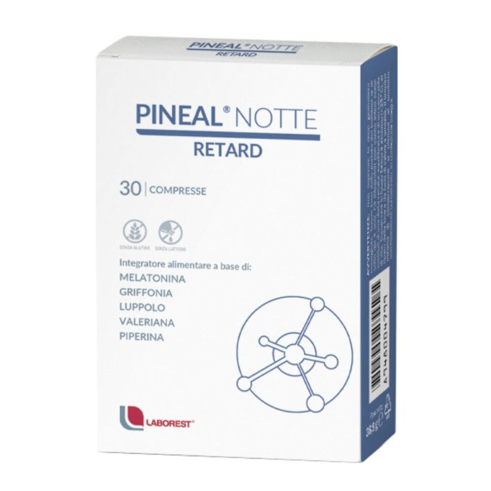 Laborest Pineal Notte Retard Integratore di Melatonina 30 Compresse Laborest Pineal Notte Retard Integratore di Melatonina 30 Compresse