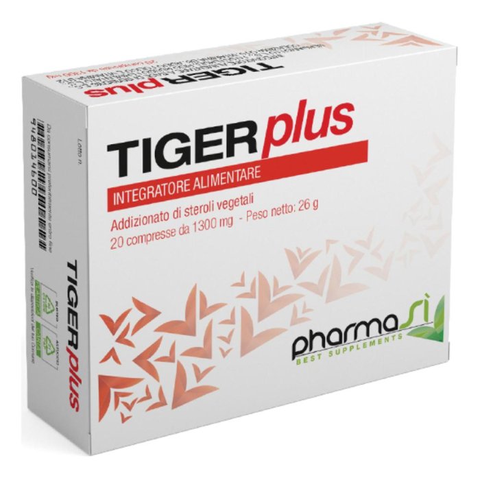 Tiger Plus 20 compresse - integratore energizzante con estratti vegetali Tiger Plus 20 compresse - integratore energizzante con estratti vegetali