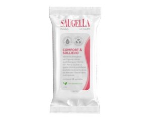 Saugella Poligyn Salviette Intime Lenitive 15 Pezzi per Igiene Intima Quotidiana