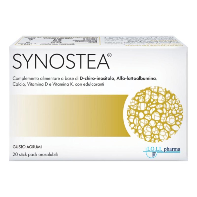 Synostea 20 stick pack - integratore istantaneo per benessere di ossa e articolazioni Synostea 20 stick pack - integratore istantaneo per benessere di ossa e articolazioni